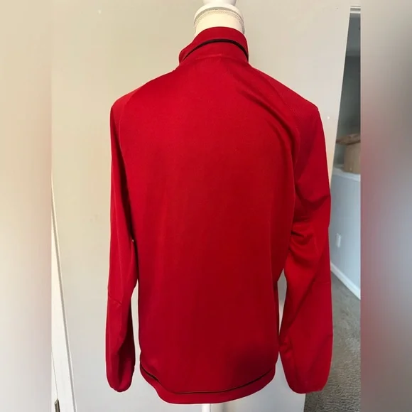 Adidas Women's Vibrant Red Jacket | Very Good Condition - Picture 7 of 10